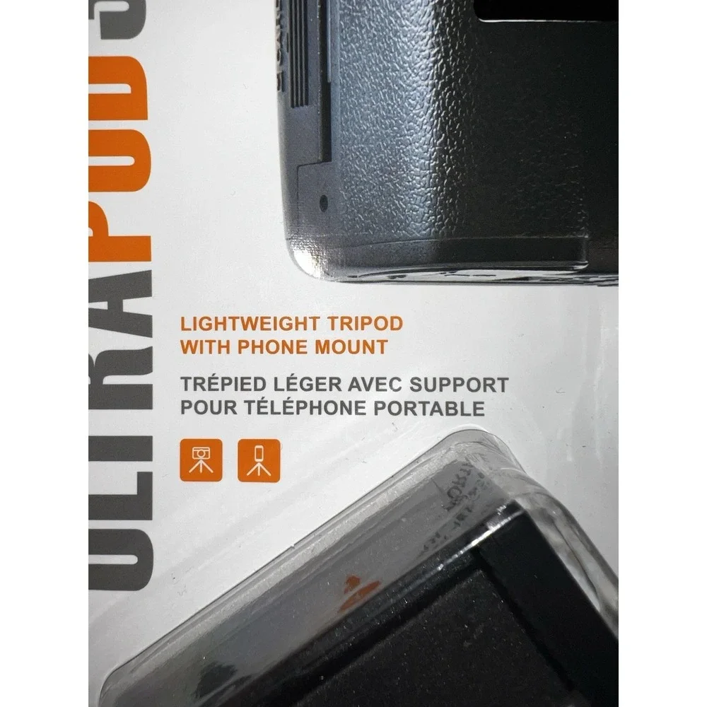 Pedco UltraPod 3 Mini Travel Tripod Phone Mount Lightweight Camera Stand NIB